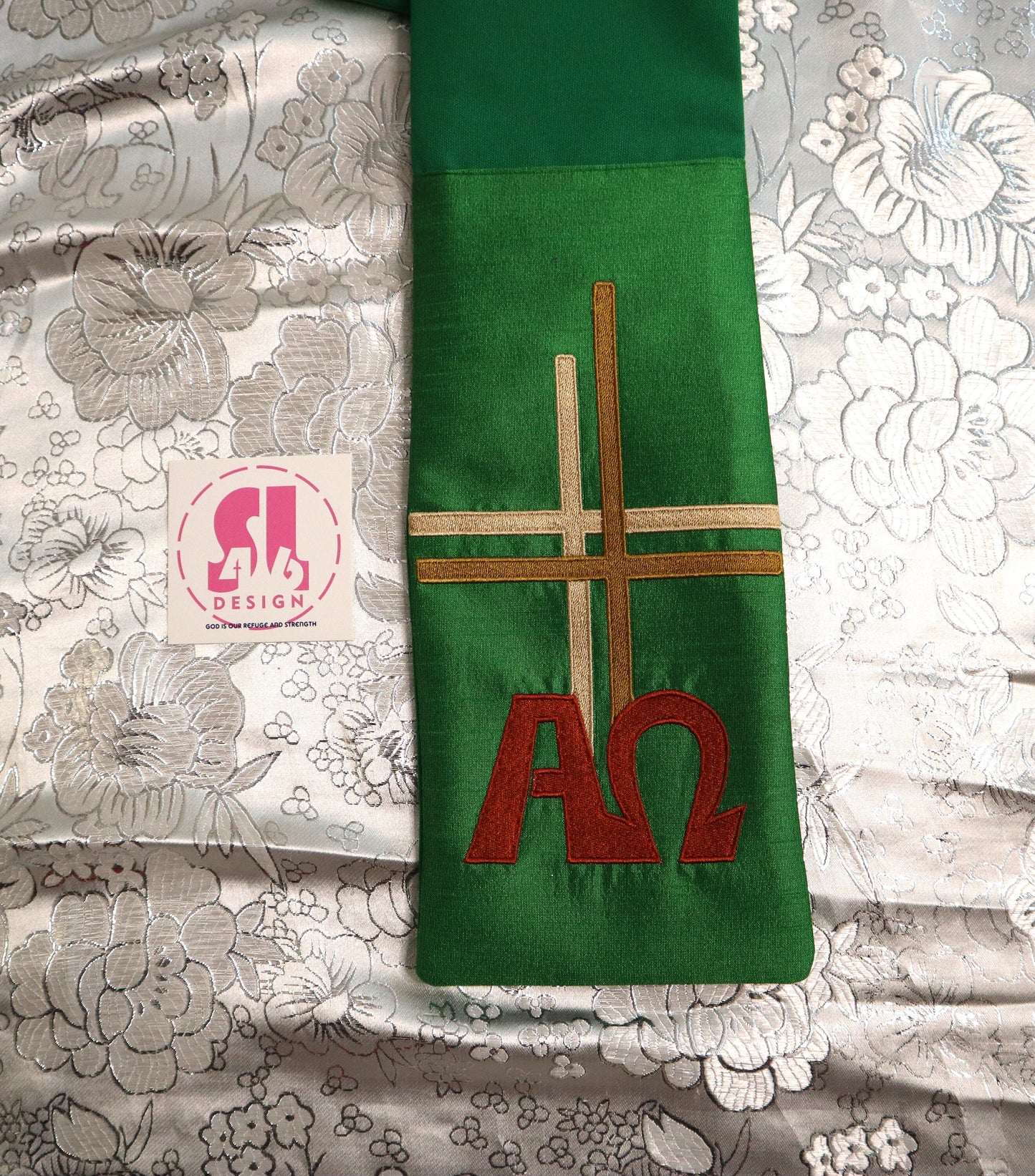 A & O CROSS - Deacon stole