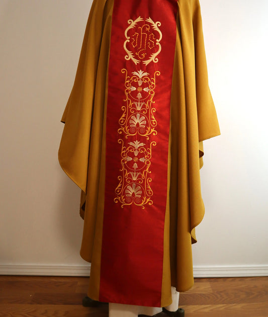 JHS Chasuble and Stole set
