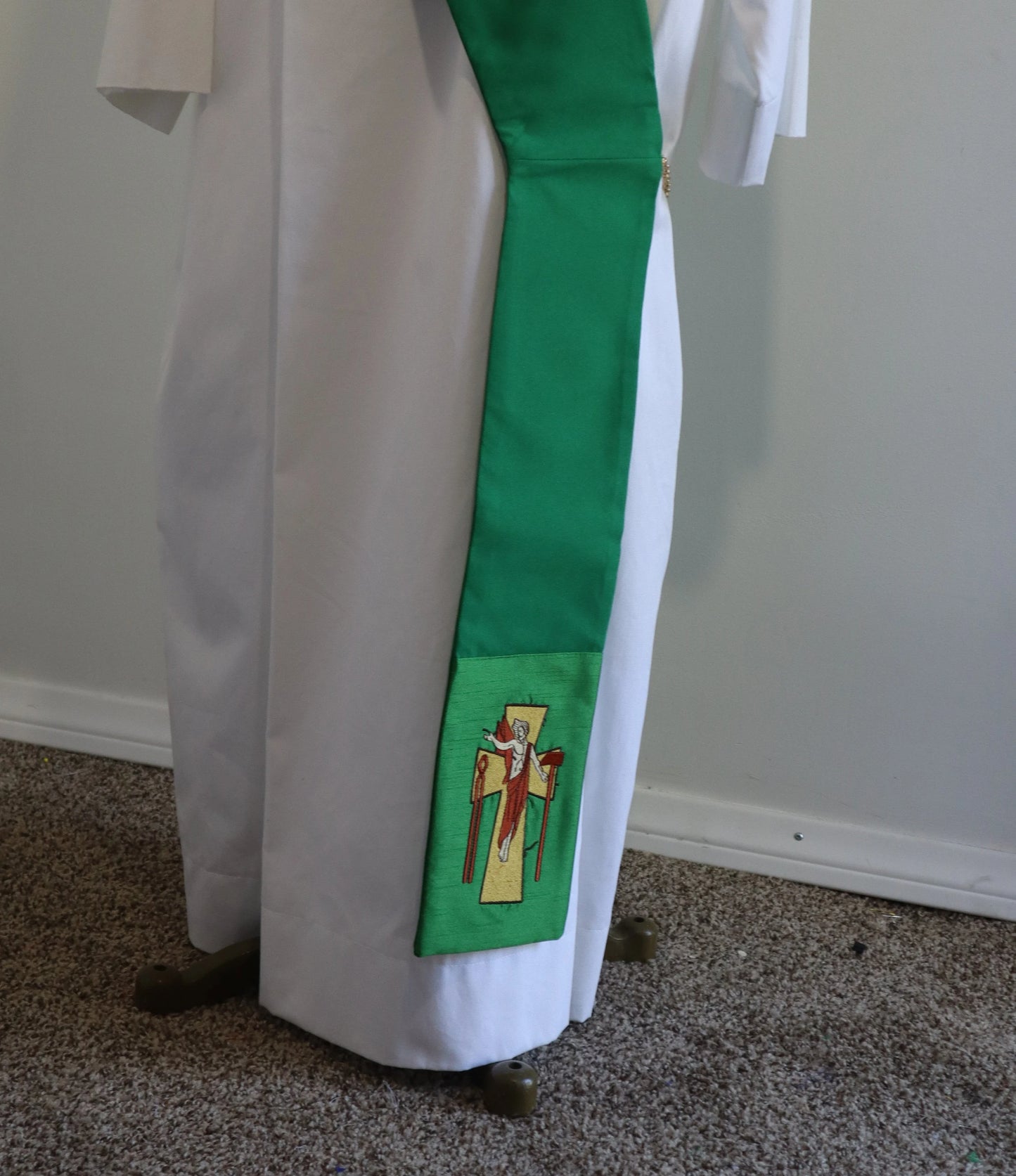 Deacon stole Our Lady of Salette