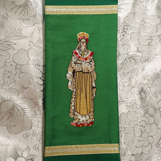 Deacon stole Our Lady of Salette