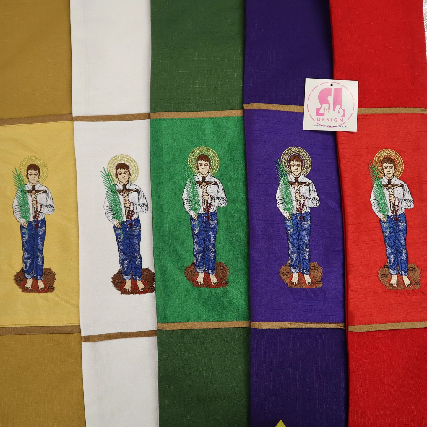Saint José Sánchez del Río - Chasuble & Stole Set.