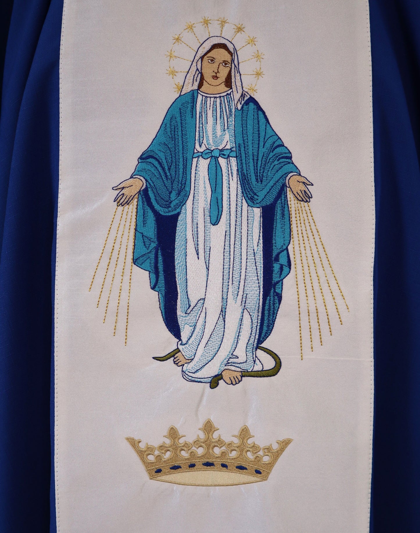 Immaculate Conception - Chasuble + Stole Set