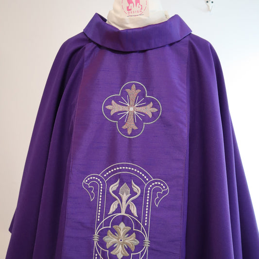 Cross Mosaic - Chasuble + Stole Set