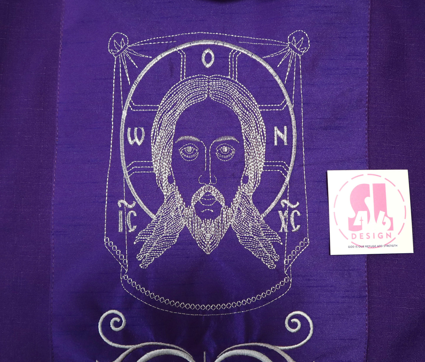 Holy Shroud - Chasuble + Stole Set
