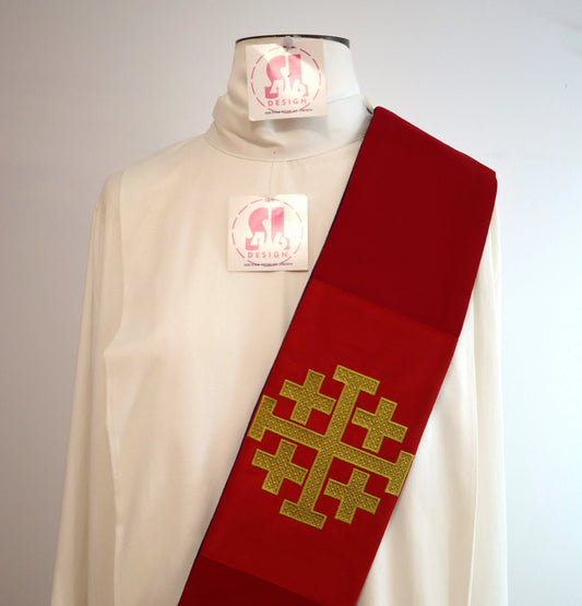 JERUSALEM - Double sided - Deacon Stole