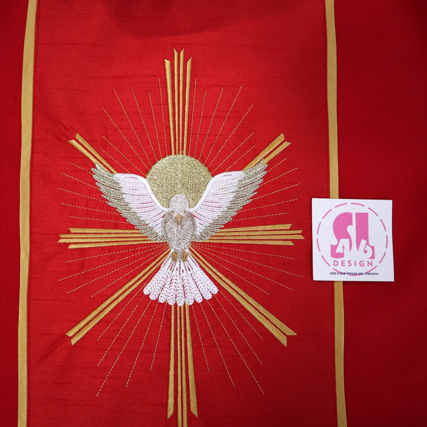 PENTECOST - HOLY SPIRIT - Chasuble + Stole Set