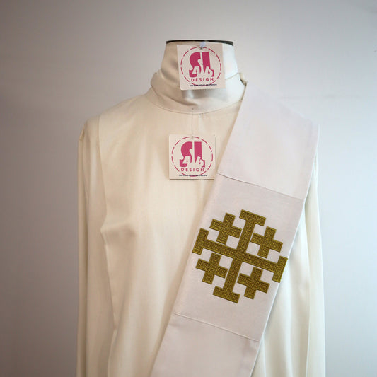 JERUSALEM CROSS - Deacon Stole