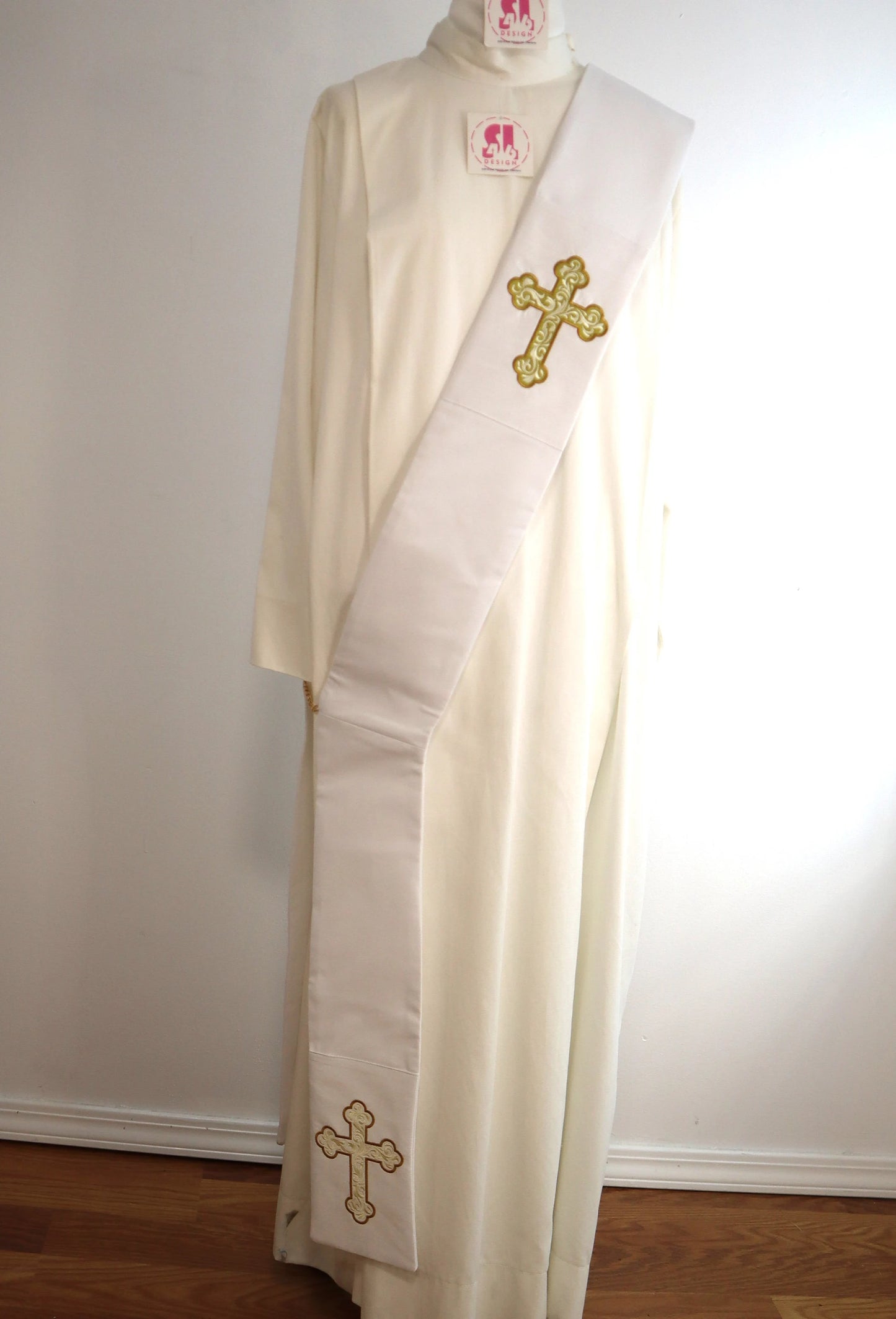 Brocade Cross - Deacon stole