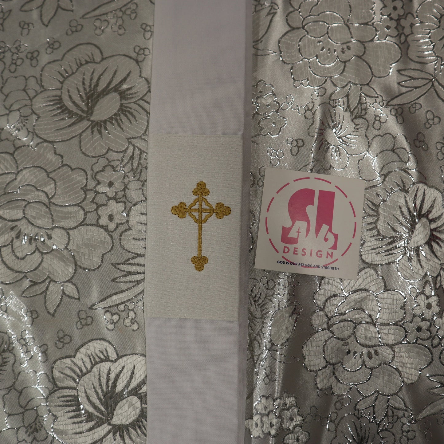 BROCADE SLEEVE - Dalmatic + Travel Stole Set