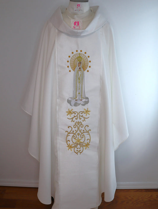 Our Lady of Fátima - Chasuble + Stole Set