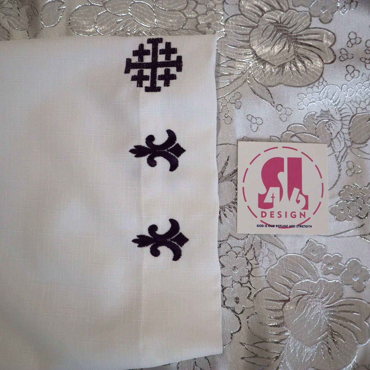 JERUSALEM CROSS - Alb + Stole Set