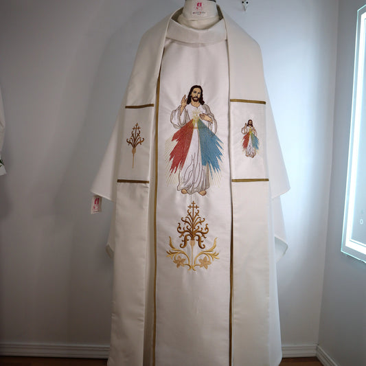 THE DIVINE MERCY - Chasuble + Stole Set