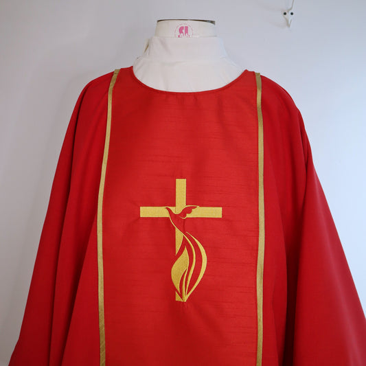 PENTECOST CROSS - Dalmatic & Stole Set