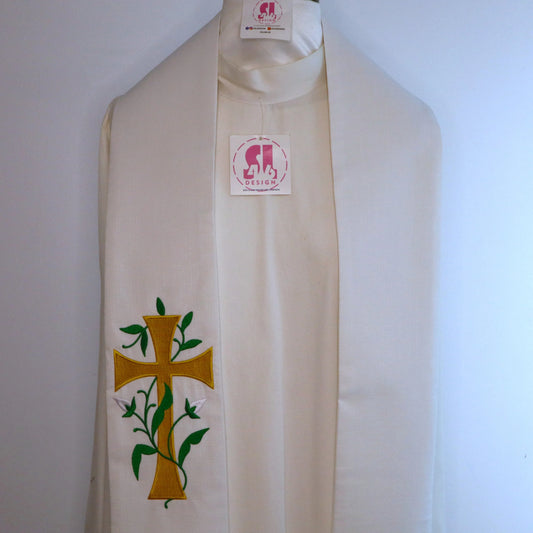 PENTECOSTAL CROSS - Priest Stole