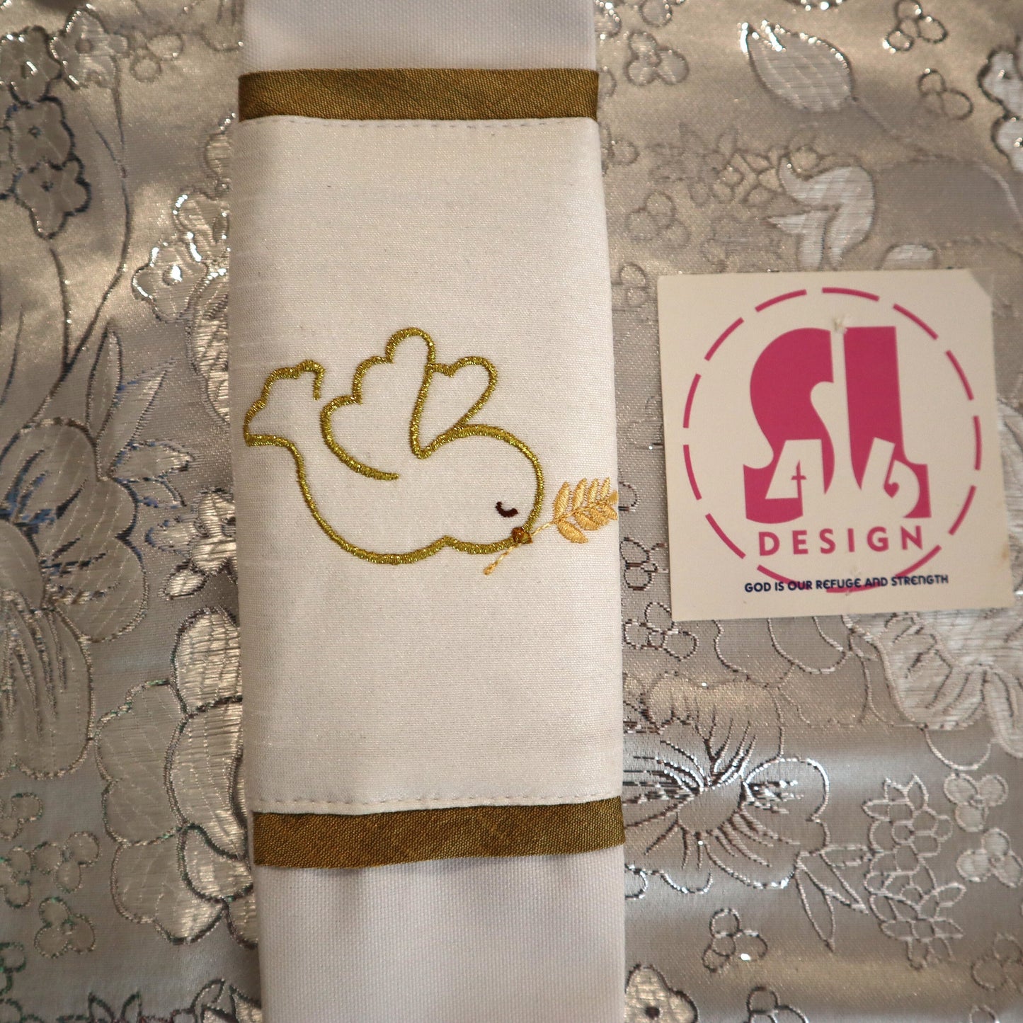 HOLY SPIRIT - DOVE - Deacon Travel Stole
