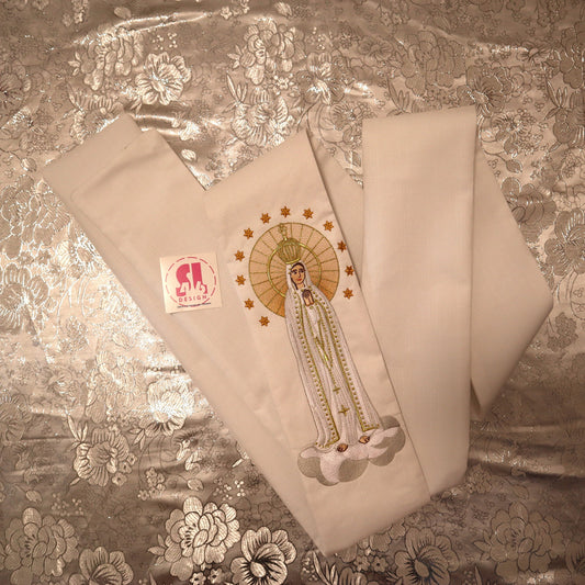 Priest stole - Our Lady of Fátima