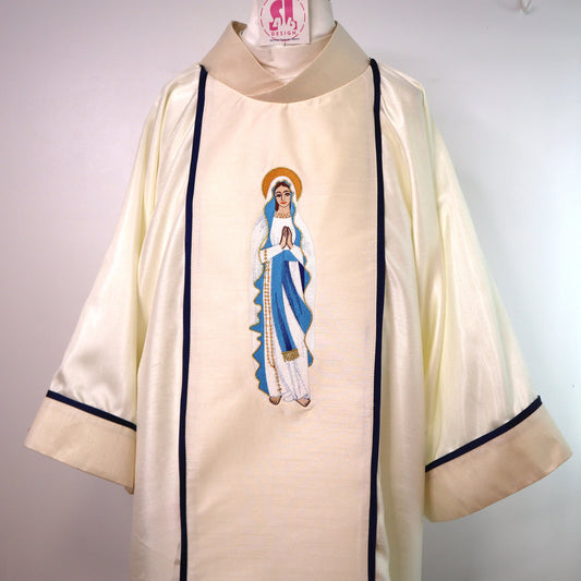 Our Lady of Lourdes - Dalmatic + Stole Set