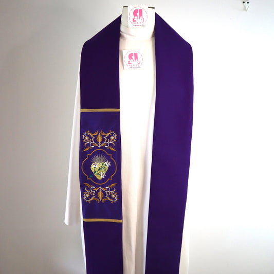 Sacred Heart of St. Joseph - Priest Stole
