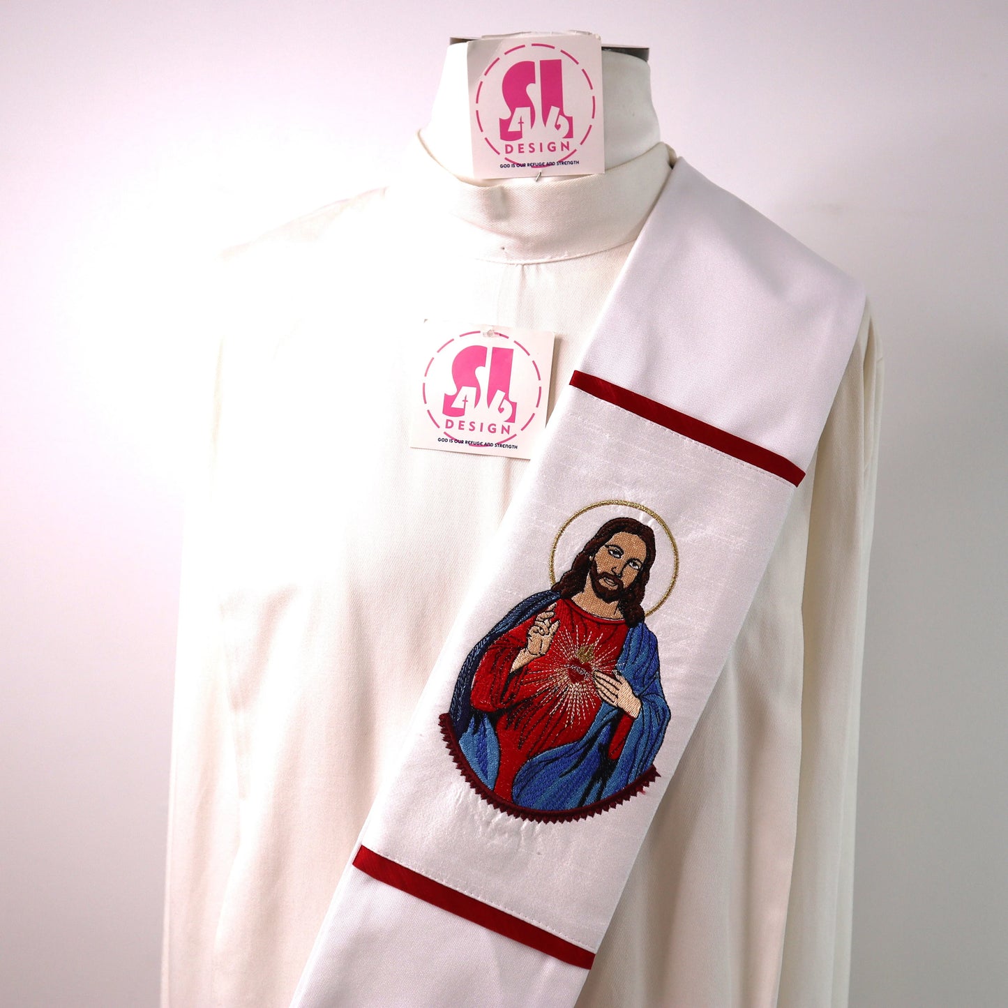 DEACON STOLE - Sacred Heart of Jesus