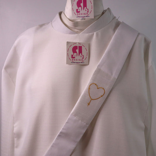 HOLY ROSARY - Deacon Travel Stole