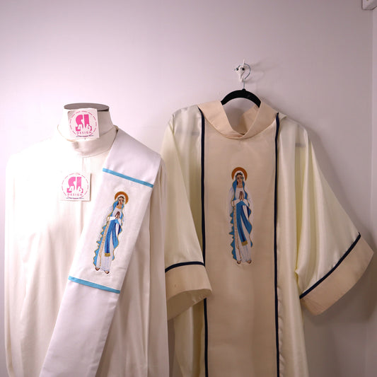 Our Lady of Lourdes - Dalmatic + Stole Set