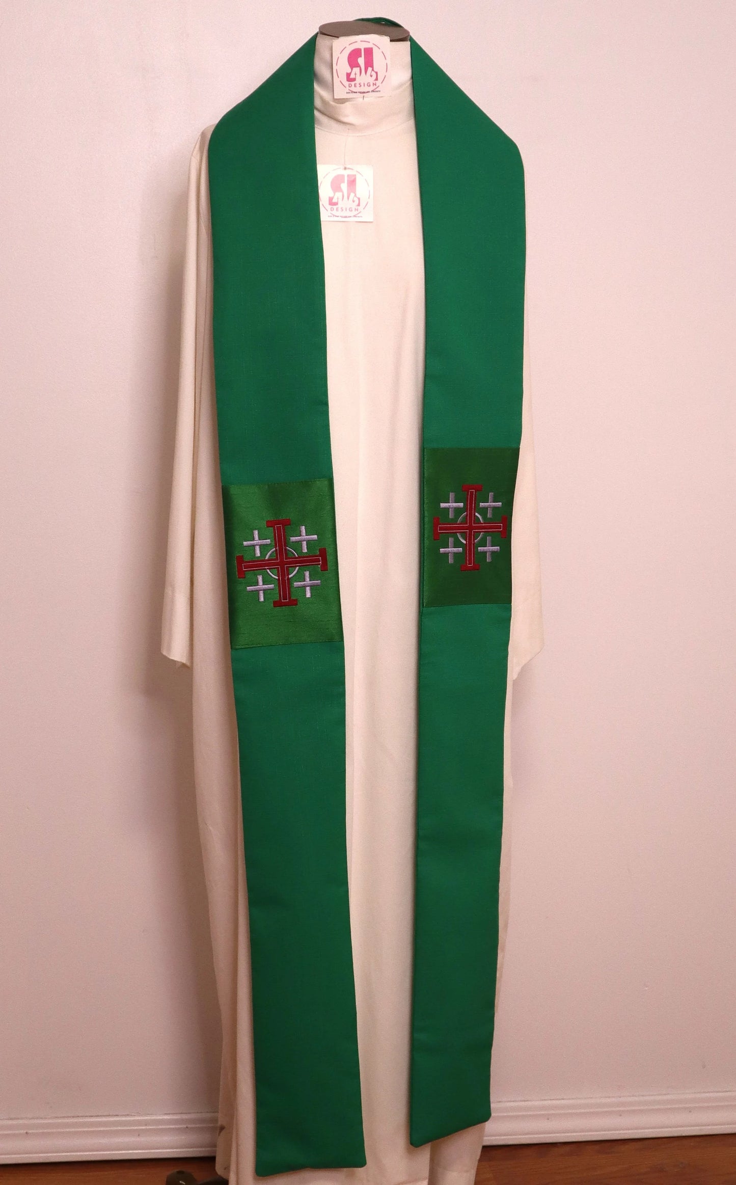 JERUSALEM CROSS - Chasuble + Stole Set