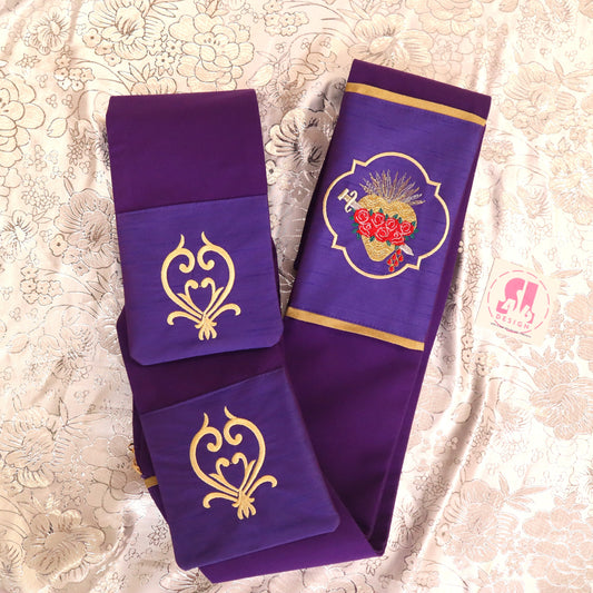 SACRED HEART of MARY - deacon stole