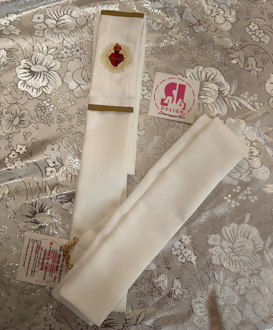SACRED HEART - Deacon Travel Stole