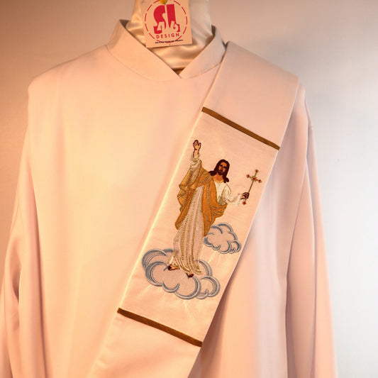 Ascension of Jesus - Priest Stole