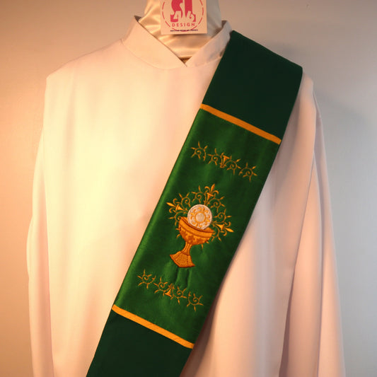 CHALICE - HOLY SPIRIT - Deacon Stole