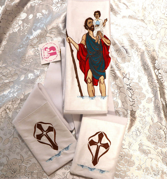 Saint Christopher - Deacon stole