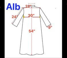 Alb & Stole - Virgin of Guadalupe Set