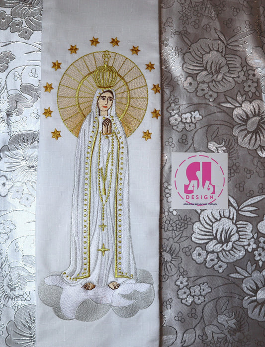 Priest stole - Our Lady of Fátima