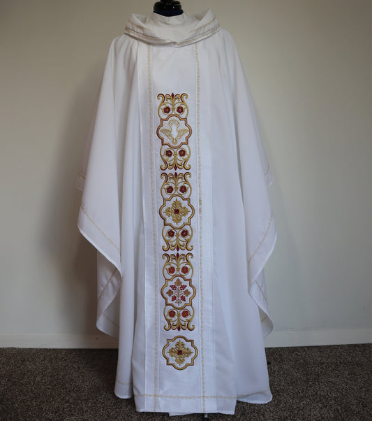 PENTECOST - HOLY SPIRIT - Chasuble + Stole Set