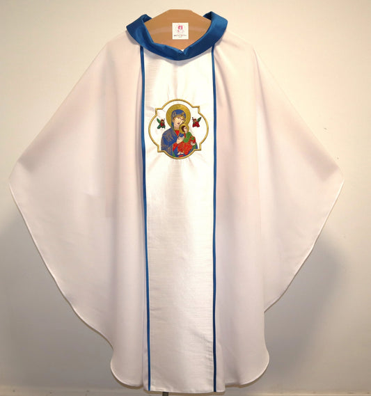 Our Lady of Perpetual Help - Chasuble + Stole Set.