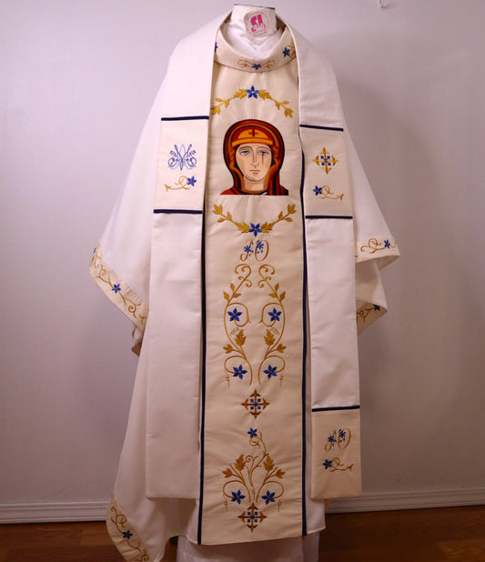 Our Lady of Sorrows - Chasuble & Stole Set.