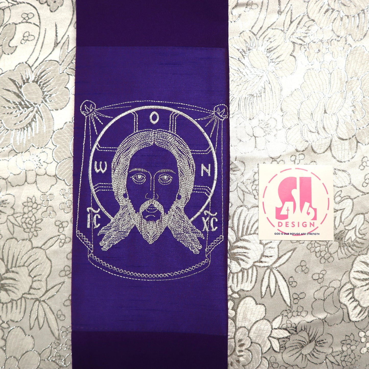 Holy Shroud - Chasuble + Stole Set