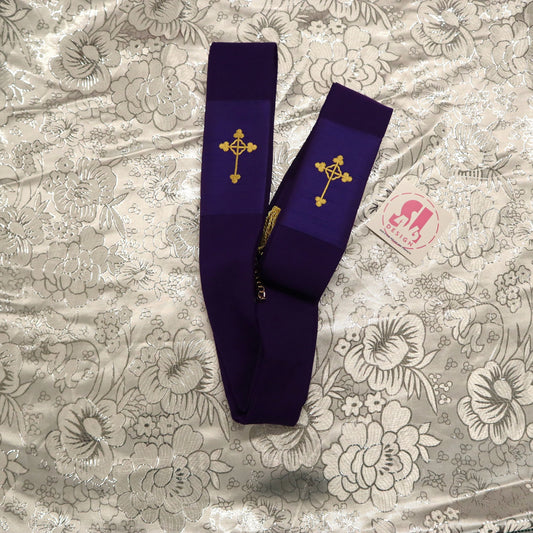 IRISH CELTIC CROSS - Deacon Travel Stole