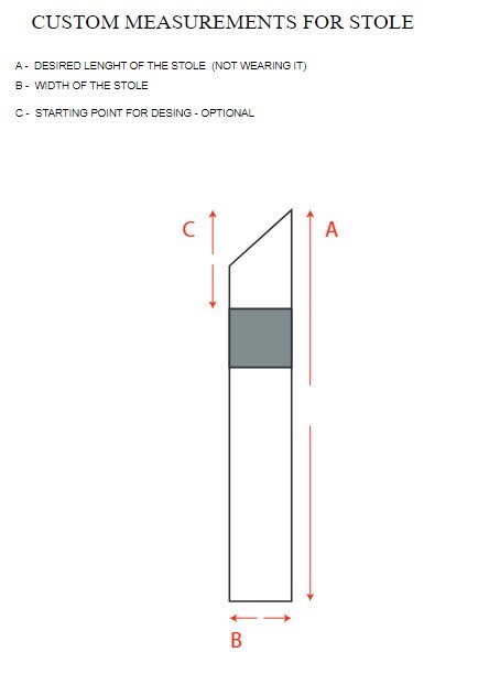 PENTECOST - HOLY SPIRIT - Priest Stole