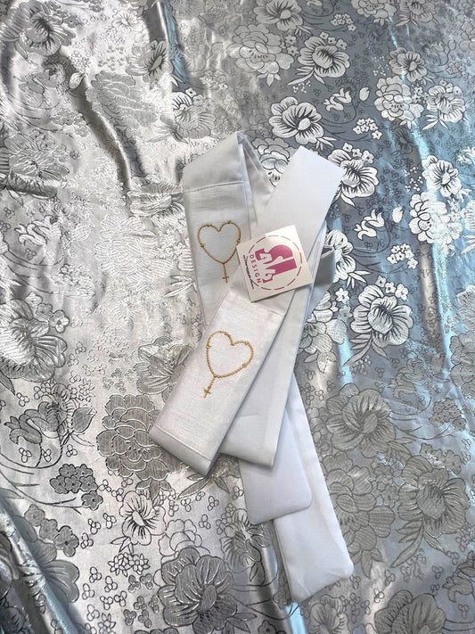 HOLY ROSARY - Deacon Travel Stole