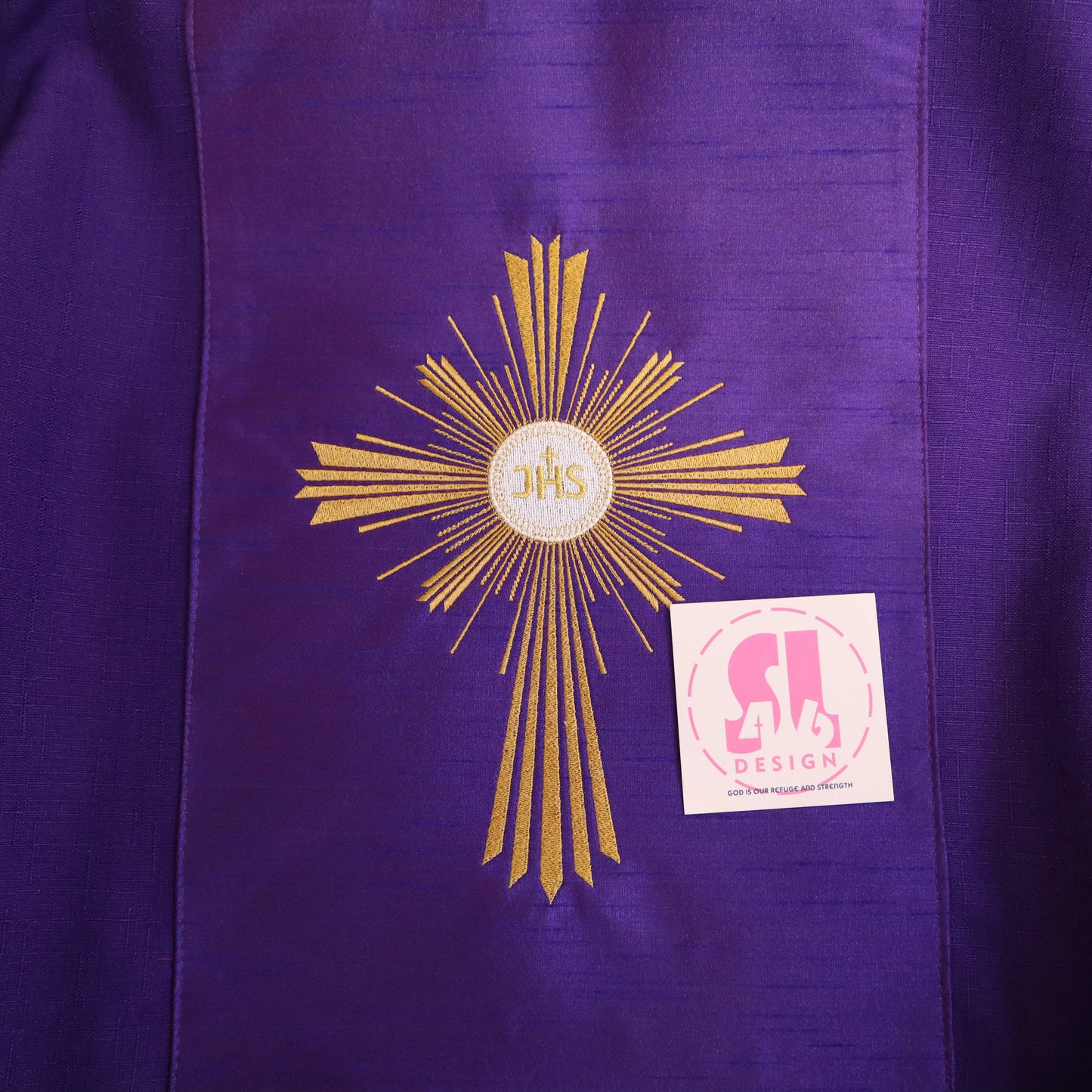 IHS - JHS - Dalmatic & Stole Set.