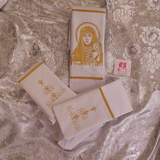 Saint Clare of Assisi - Deacon Stole