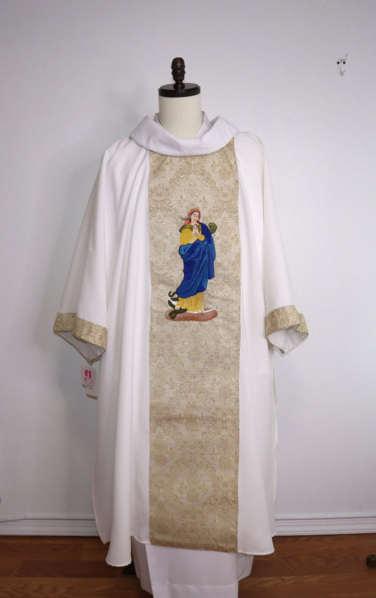 IMMACULATE CONCEPTION - Dalmatic & Stole Set