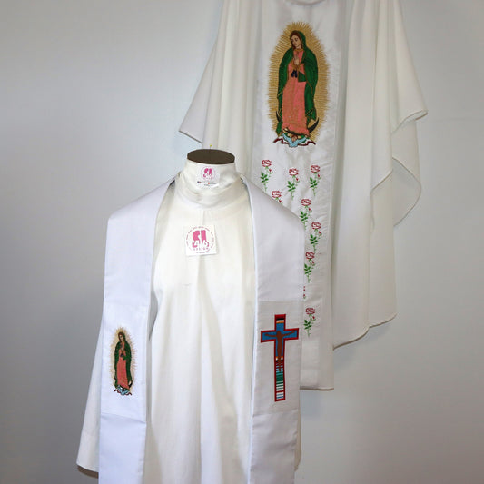 Our Lady of Guadalupe - Chasuble + Stole Set