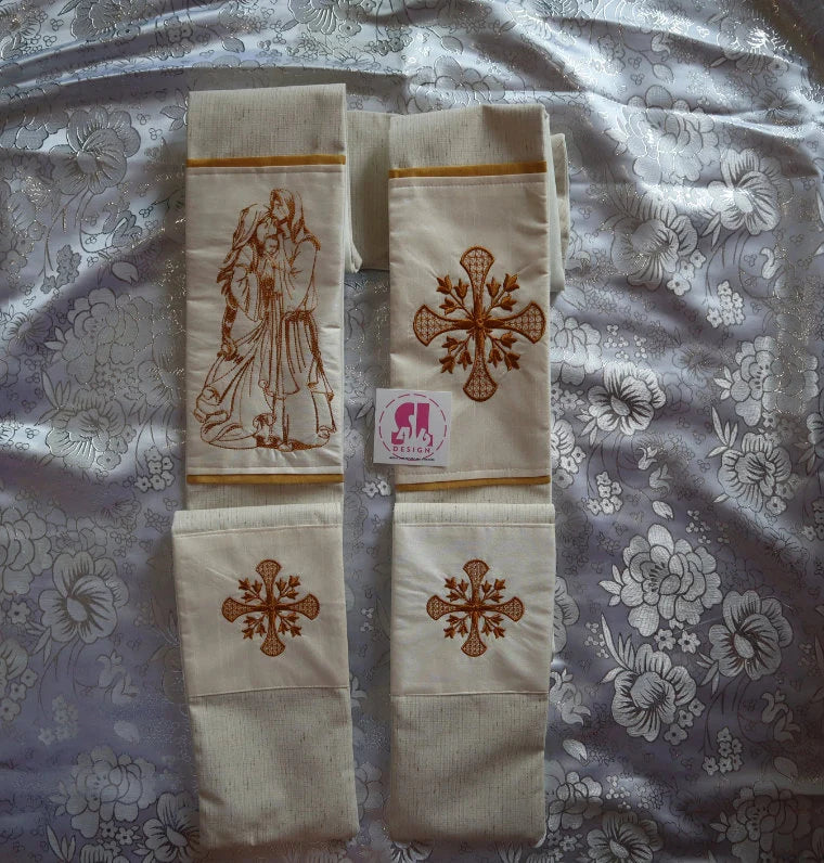 HOLY FAMILY - Chasuble + Stole Set