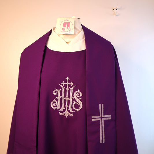 JHS Chasuble and Stole set