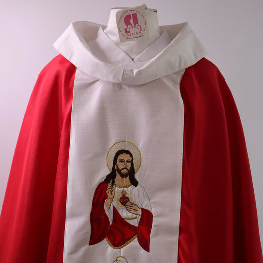 Sacred Heart of Jesus - Chasuble + Stole Set