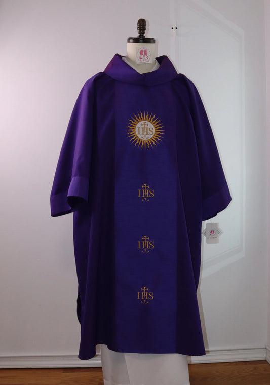 IHS - JHS - Dalmatic & Stole Set.