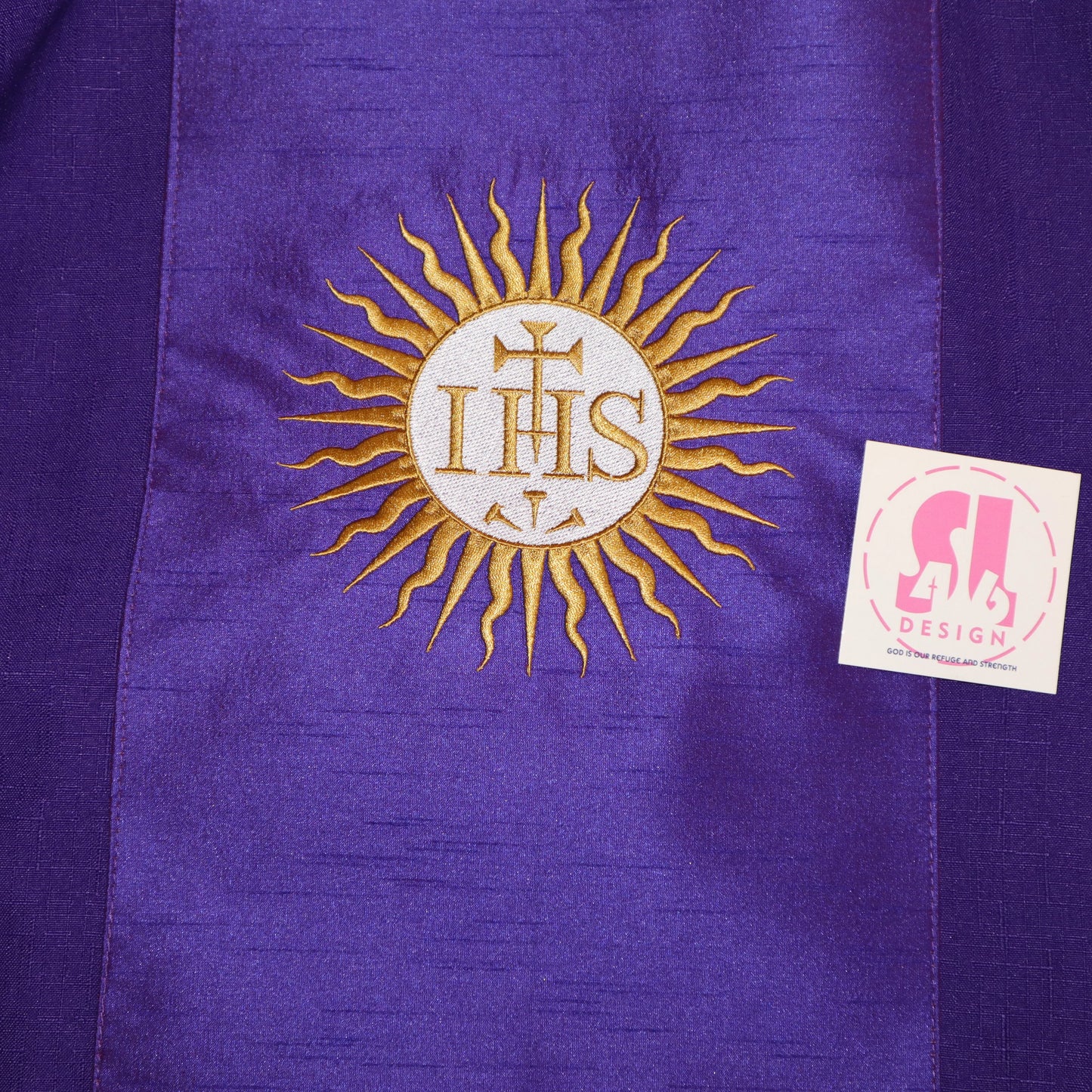 IHS - JHS - Dalmatic & Stole Set.