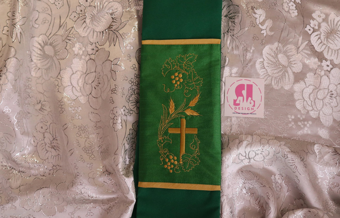 Holy Cross with Grapes - Deacon Stole